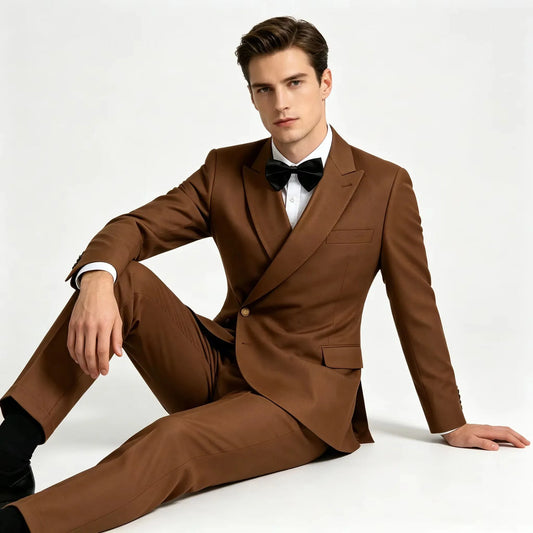 Men's 2-Piece Slim Fit Suit for Wedding, Party & Formal Occasions