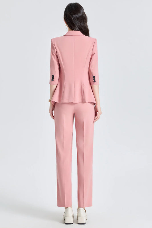 Fashionable professional women's clothing, high-quality two-piece trousers + suit jacket. 2026 spring summer new products