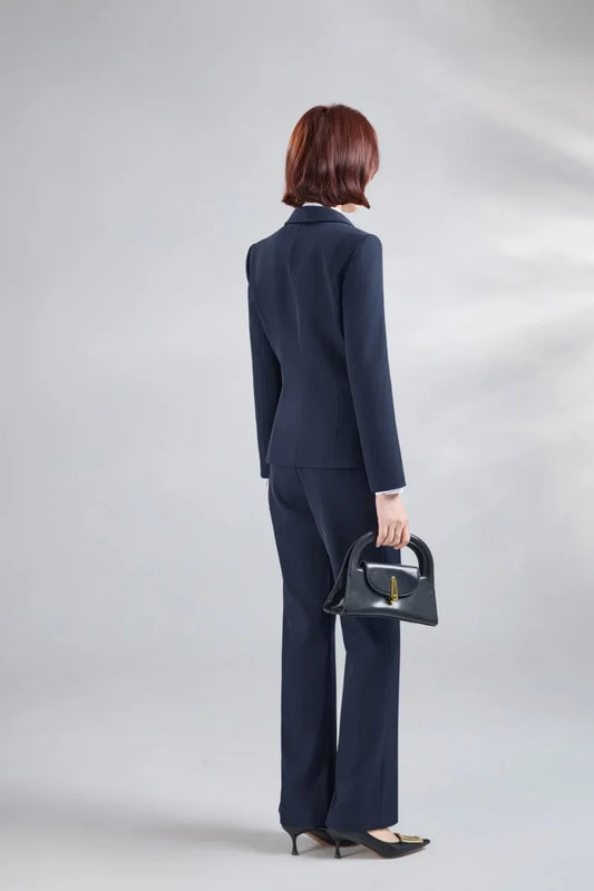 Stylish professional women's suit, two-piece pants + blazer, exquisite and elegant, new spring summer 2026 collection