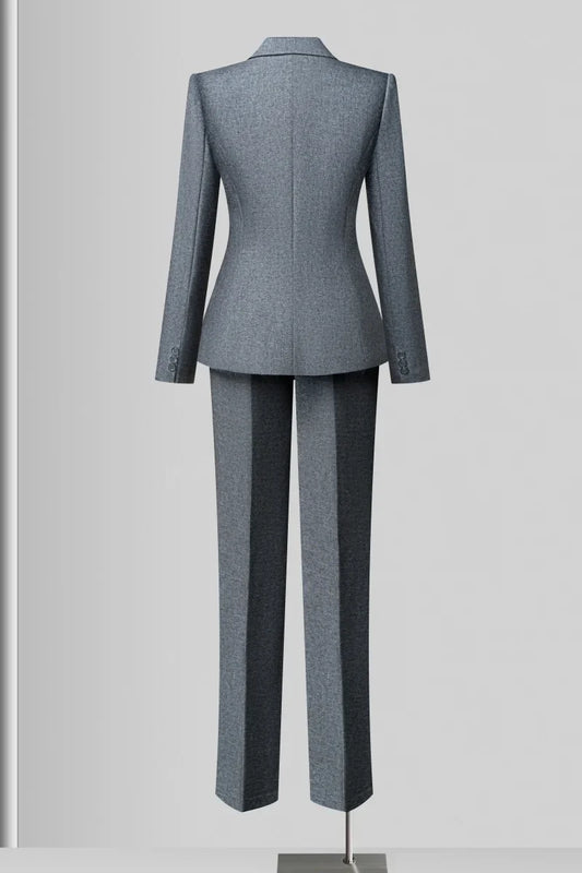 Summer 2026 Fashionable Professional Women's High-Quality Two-Piece Set Pants + blazer Elegant Attractive Business Wear