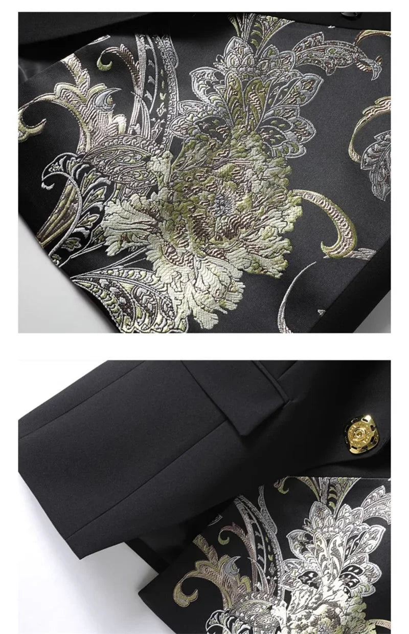 Retro Ethnic Style V-neck Vest Women Spring New Print Chinese-Style Sleeveless Waistcoat Female Blazers Vest Outwear