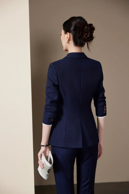 Fashionable Business Women's Clothing High-Quality Pants Suit Set Elegant Unique Charm New Arrival 2026