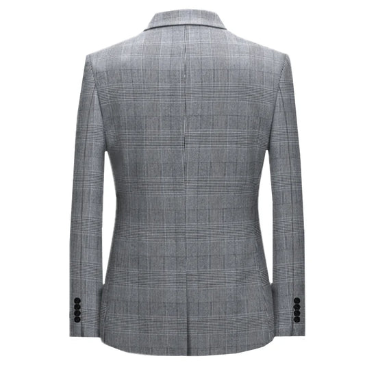 ( Jacket + Pants ) Men's Business Banquet Slim Fit Suits Groom's Wedding Ball Party Dress Blazers and Trouser