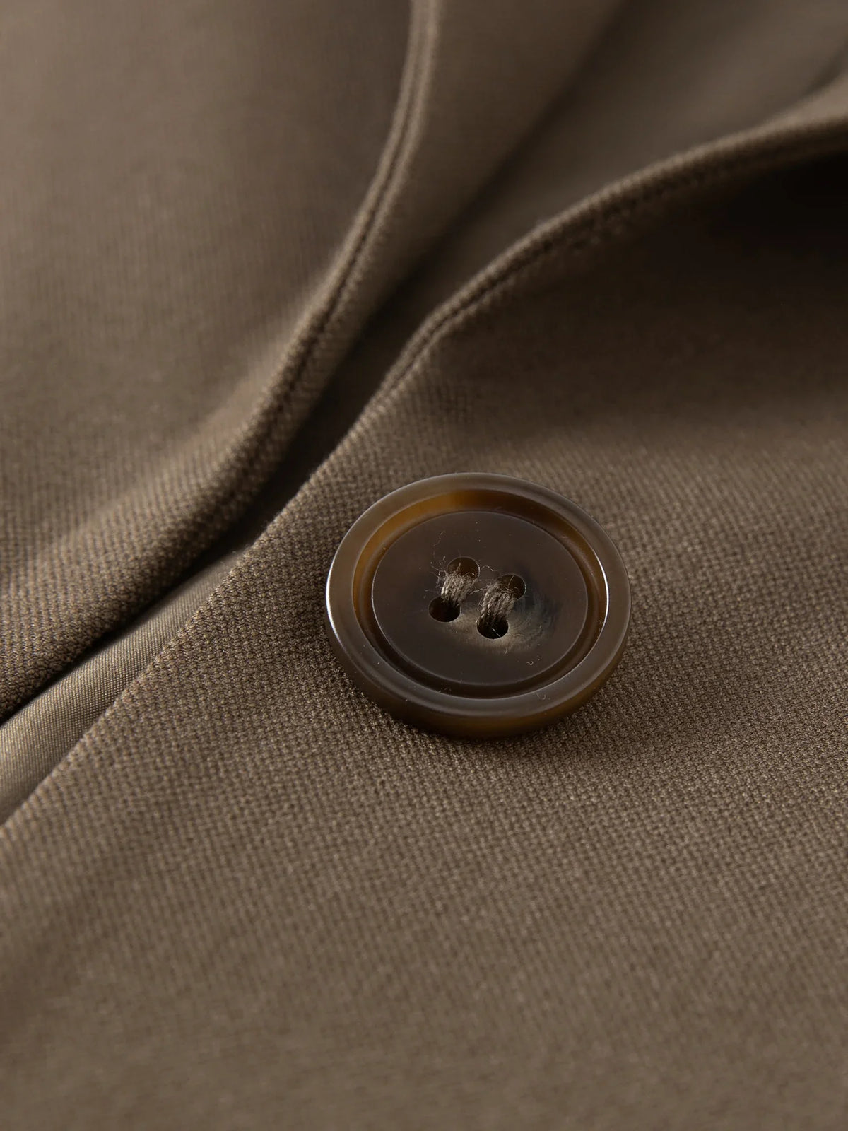 FSLE 2026 Fall Women's Korean-Inspired Petite Cropped Camel Acetate Lyocell Blend Blazer - Chic Office Commute Outerwear