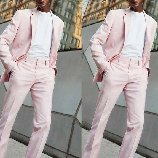 Fashion White Double Breasted Men's Blazer With Black Peak Lapel Wedding Party Dinner Groom Tuxedos Terno Masculino 2 Pieces