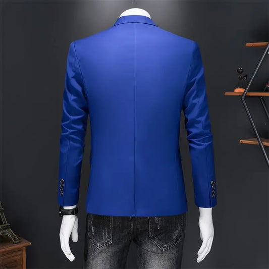 Men's Slim Fit Suit Blazer Jacket for Business, Wedding & Casual Wear