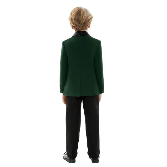 Boys Formal Suit 4-Piece Set – Kids Wedding & Party Dresswear, Sizes 3T–14T