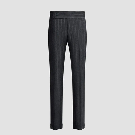 Men's Striped 3-Piece Suit Set Single Breasted – Business & Wedding Formal Wear