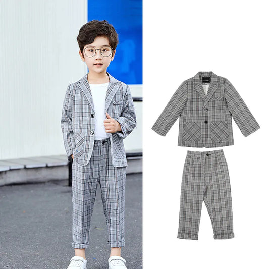 Low Price Clearance Stock Sale Boys Spring Jacket Pants/Shorts Photography Suit Kids Ring Bearer Dress Children Evening Costume