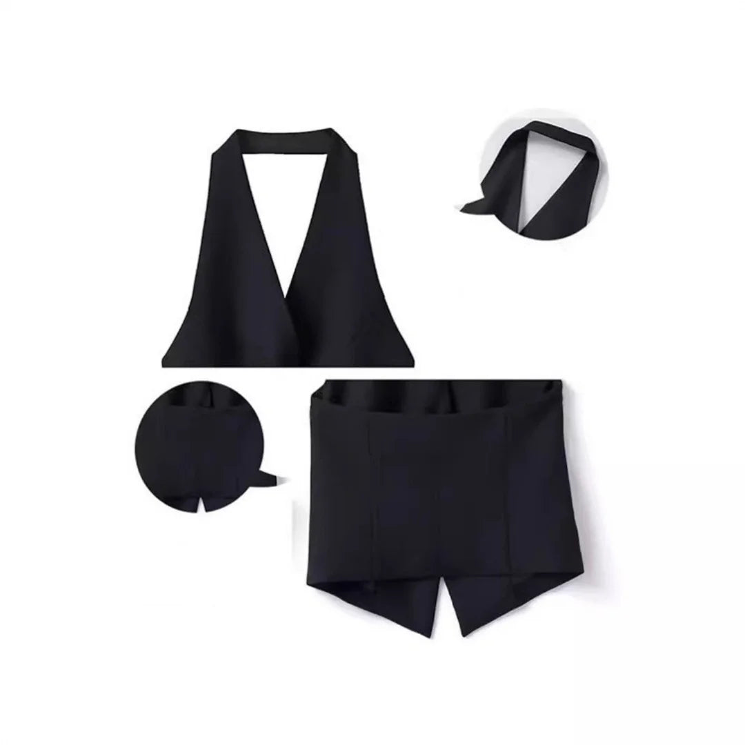 Vest Fashion Lady Vest Casual Sleeveless Streetwear Elegant Slim Fit Suit Waistcoat Trendy Solid Color Office Tank Top For Women