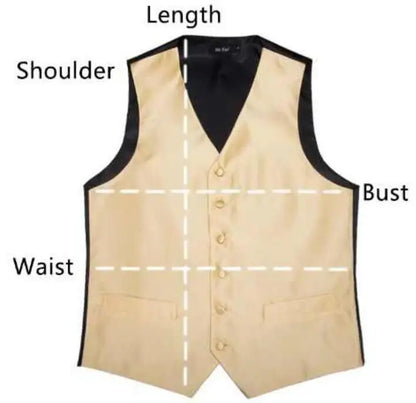 Men's Linen Suit Vest – Beige V-Neck Waistcoat for Wedding, Beach & Smart Casual Wear
