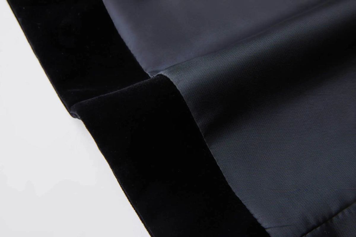 Men Vintage Velvet Embroidery Suit Jacket Cardigan Blazer Singer Concert Stage Costume Party Prom Wedding Tuxedo Costume