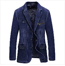 New Men's Wool Blazers Male Suit Jacket Oversized Solid Business Casual Winter Jacket Men Clothing Wedding Suit Coat 4XL