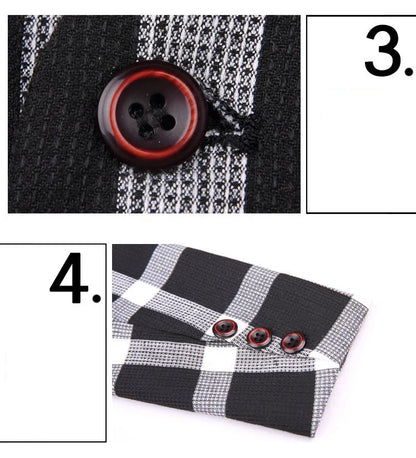 Flower Boys Formal School Suits for Weddings Boys Brand Plaid Blazer Vest Pants 3pcs Tuxedo Kids Prom Party Dress Clothing Sets