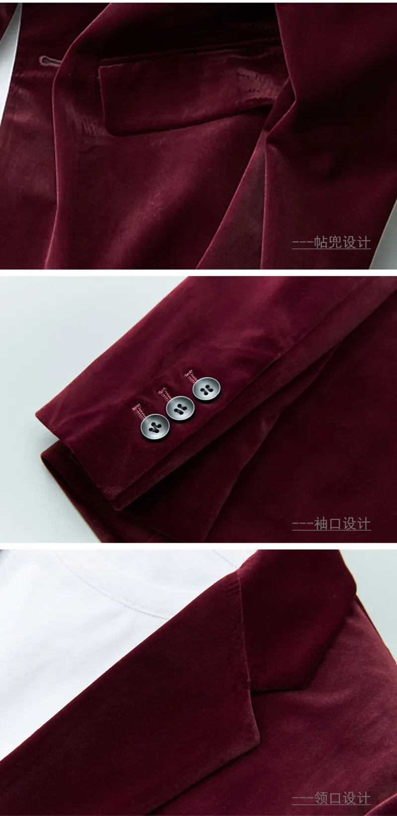 2024 new style jacket Men's Blazers men's Classic velvet  Blazer Jackets Business High quality Blazers men M-3XL