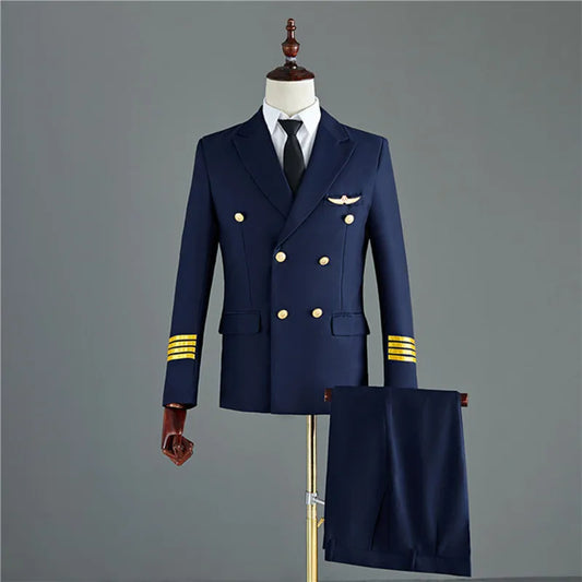 Latest Design Men Suits Tailor-Made 2 Pieces Denim Fashion Blazer Pants High Quality Formal Wedding Business Causal Prom