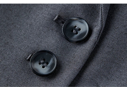 Women's Linen Commuter Blazer 2026 Spring Autumn New Cropped Jacket Minimalist Elegant Outerwear for Ladeis 161XC6215