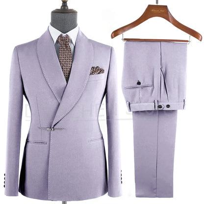 Ternos Masculino – Smoking Masculin à Revers Métalliques, Tissu Formel, Cigar Masculino