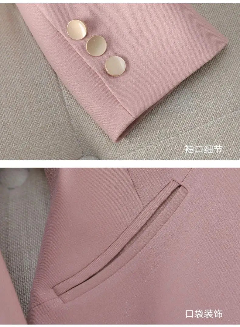 Spring Fashion Slim Fit Blazers Women's Coat Jacket New Autumn Outerwears Elegant Office Lady Casaco Plus Size Veste Femme