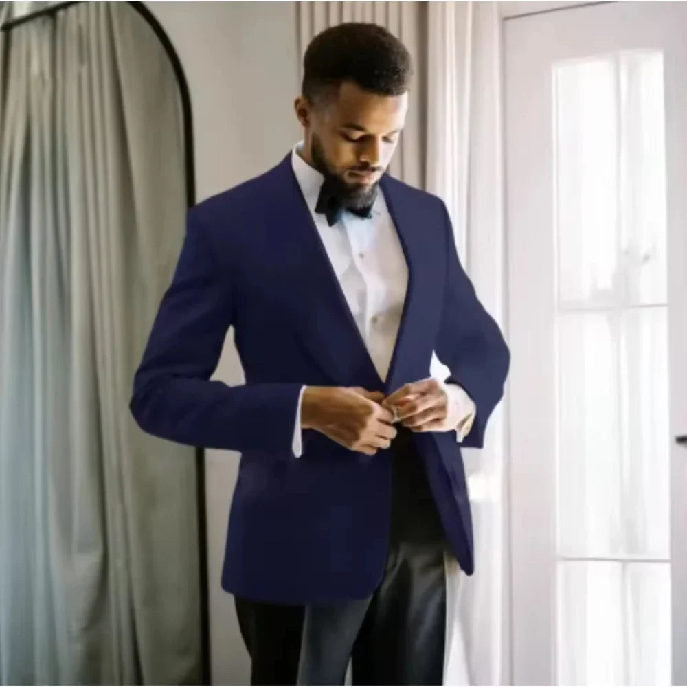 1 Piece Jacket Green Men Formal Single Breasted Notch Lapel Male Slim Daily Smart Causal Office Wedding Tuxedo