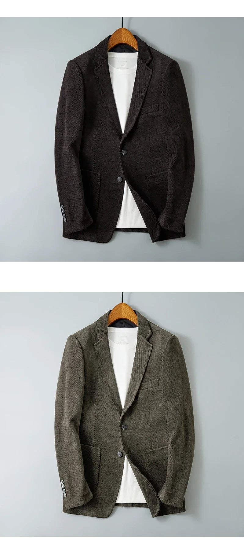 High Quality Fashion Handsome Business Leisure Autumn and Winter New Suit Thick Material Suit Jacket  Blazer Masculino Slim Fit