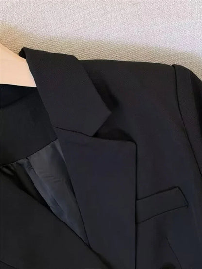 Slim Fit Women's Office Blazer High-End Casual Korean Fashion Spring Autumn New Loose Blazers Temperament Coats for Women