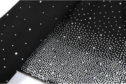 Spring Autumn New Women Niche Design Streetwear Stylish Blazer Fashion Decorated Diamonds Versatile Slimming Jackets HK9494