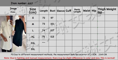 Street Style Loose Fit Long Sleeve Casual Suit Jacket Fashionable Autumn Winter Outerwear for Women
