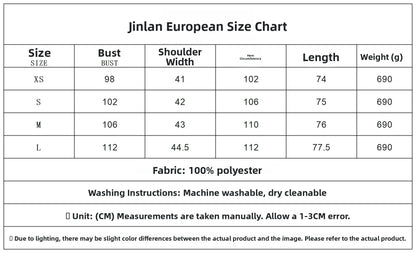 Fashionable Straight Leg Suit Jacket Women's Business Casual Long Sleeve Polyester Coat JNLEAOG Autumn New Arrival