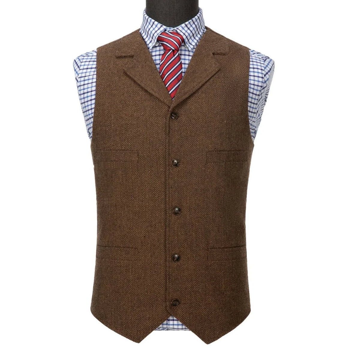 Men's Suit Vest for Wedding & Smart Casual – Multi-Color Waistcoat