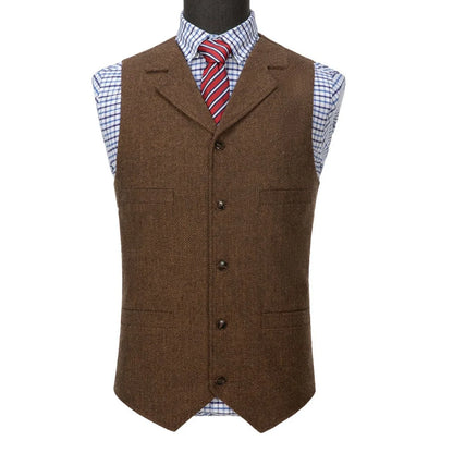 Men's Suit Vest for Wedding & Smart Casual – Multi-Color Waistcoat