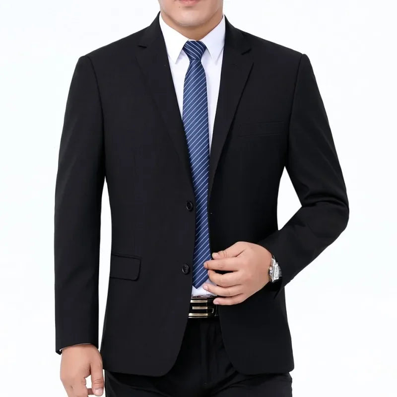 Men's Smart Casual Suit – Single Breasted Formal Suit for Weddings, Business & Office Wear