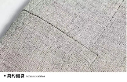 Spring And Autumn Style Casual New Blazer Middle Aged Men Shopping Daily Suit Jackets Comfortable Fashion Outerwear