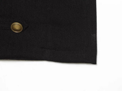 Button Up Vest Tops For Women Sleeveless Office Wear Khaki Crop Black Top Slim Fit Casual Waistcoat Top Zip Up Women’s Tops