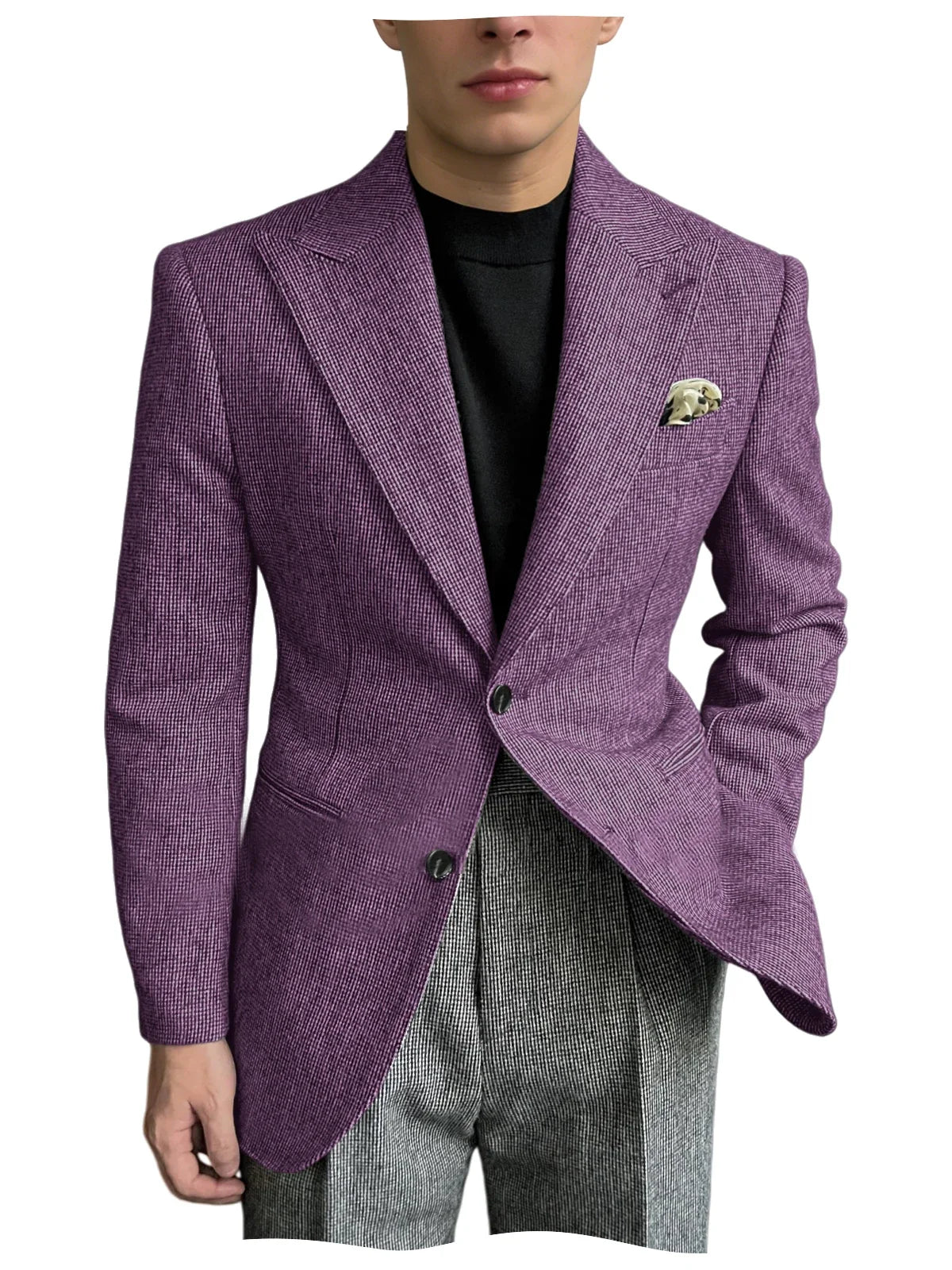 Men's Suit Jacket Formal Suit Blazer Single Breasted Slim Fit Business Banquet Work Wear Man wedding Coat jackets spring fall