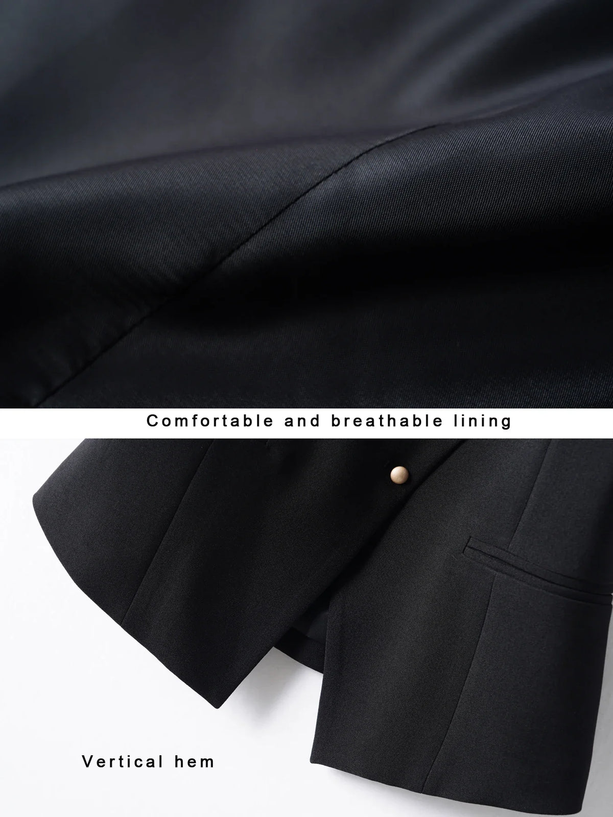 Short V-Neck Suit Vest for Women, Spring and Autumn Slant-Buttoned Top, Perfect for Office Wear and Versatile Vest