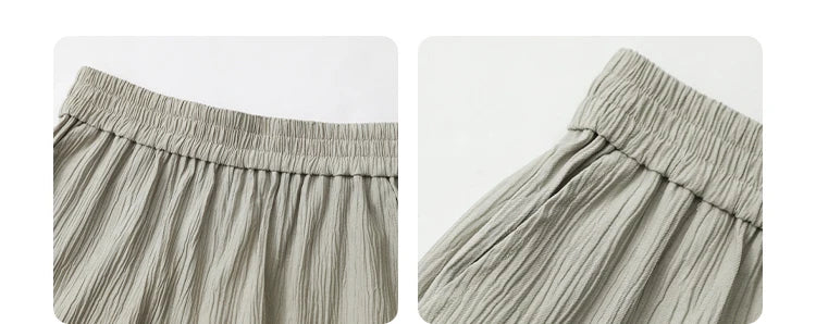Women's Blazer Solid Casual Long Sleeve Jacket Texture Thin Suit Coat Shorts Office Lady Tops 2023 Summer New Fashion