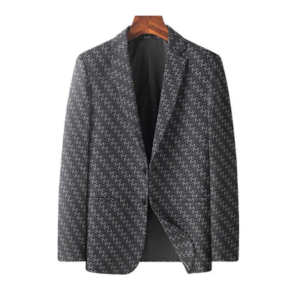2026 Blazer New Fashionable and Slimming Middle-aged Business Casual Trend Wedding Banquet Host Men Outdoor Performance Blazer