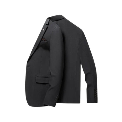 Blazer's New Men's Fashion Outdoor Travel Camping Youth Wedding Versatile, Hosting Campus Slimming Casual Korean Version Blazer