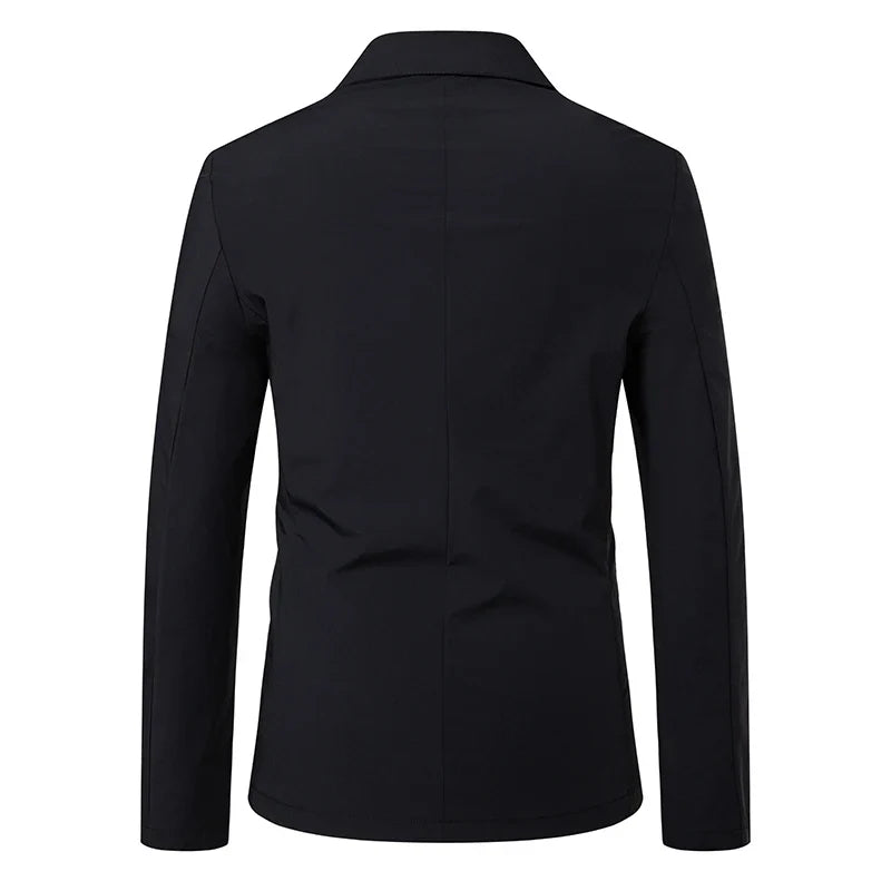 Sun Protection Lightweight Blazer - Fashionable Business Outdoor Travel Wedding Casual Korean Style Men's Lightweight Blazer