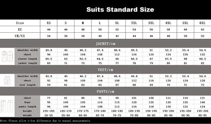 High Quality Navy Plaid Suit Set For Daily Office Customized Single Breasted 3 Pieces Blazer Vest Pants Wedding Party Guest