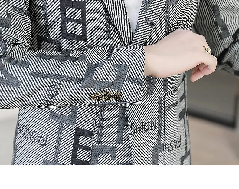Blazer Men's Fashion Outdoor Travel Gentleman Wedding Slimming Business Versatile Trendy Casual Korean-style Formal Wear Blazer