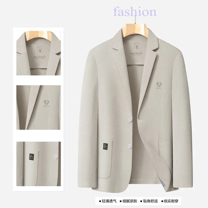 Men's High-End Business Casual Suits and Casual Smart Blazers for Young Adults and Fashionable Versatile Business Suits