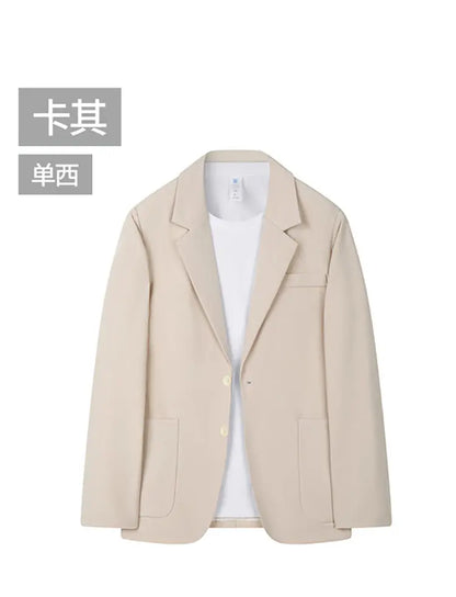 Men's spring and autumn Korean-style business versatile suit jacket, Hong Kong-style Instagram cool casual suit jacket, large si