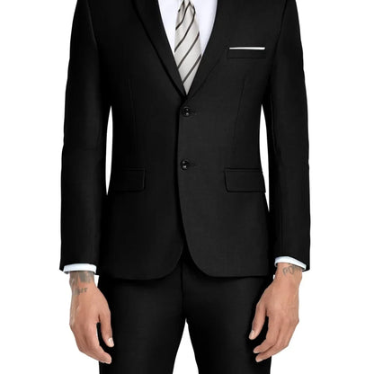 Luxury Formal Casual Men's Suits Formal Business Wedding Groomsmen Smoking Single Breasted Jacket Pants Set
