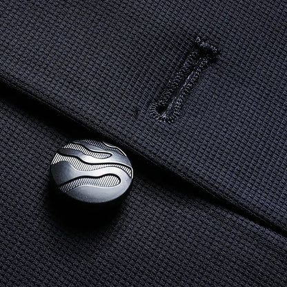 Seamless Adhesive Thin Style Blazer Fashionable Outdoor Travel, Camping, Wedding, Men's Slim-fit Casual Wear, Breathable Blazer