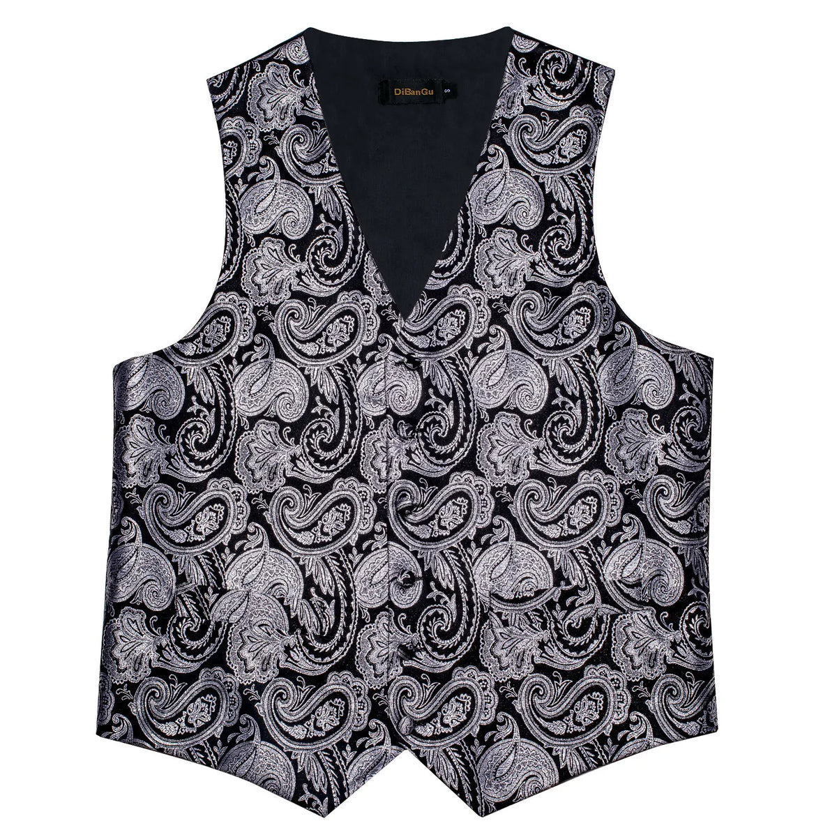 Men's Suit Vest and Tie Set – Single Breasted Waistcoat with Necktie and Pocket Square for Weddings and Business Events