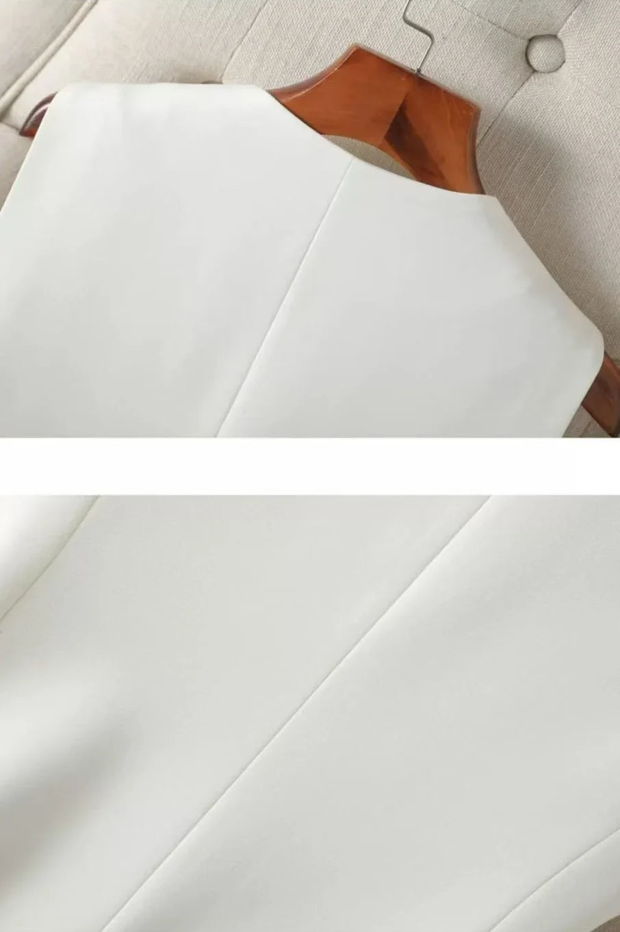 Women's Sleeveless Vest V-Neck Button Front Cut Casual Style With Elegant Spring Summer and Fall Routine Suitable for the Office