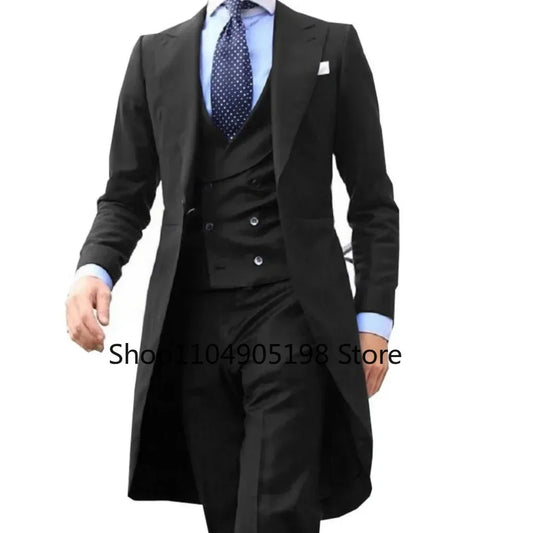 Costume de smoking ajusté pour garçons d'honneur Veste de cérémonie avec revers en pointe pour célébrités Robes de soirée élégantes Fêtes de mariage sur la plage en été