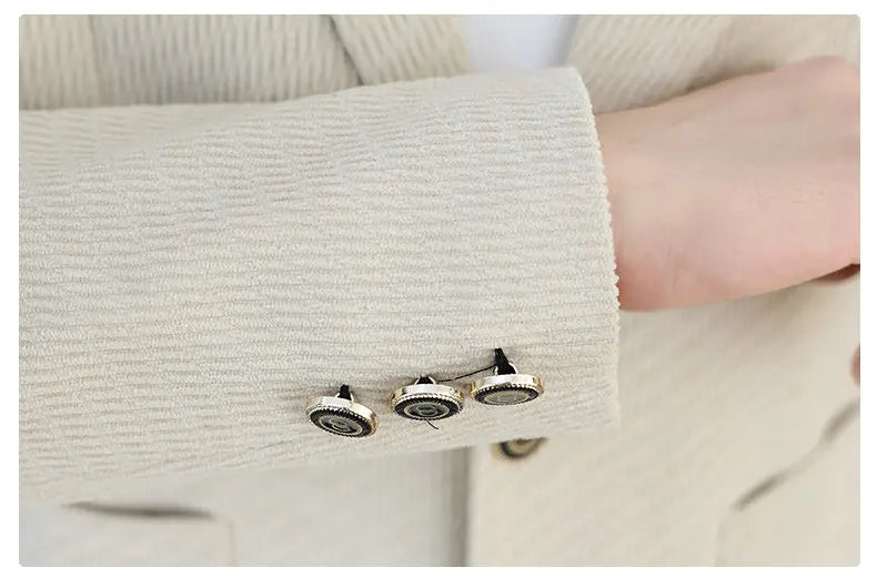 Blazer Men's Fashion Business Gentleman Groom Professional Gentleman Form-fitting Versatile Casual Formal Wear High-end Blazer
